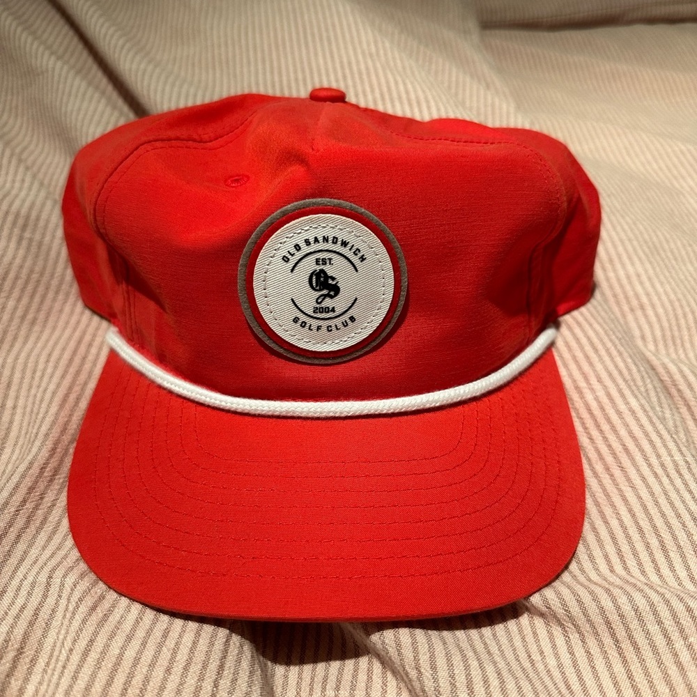 COPY - Richardson Red Rope Golf Hat (Old Sandwich) - New